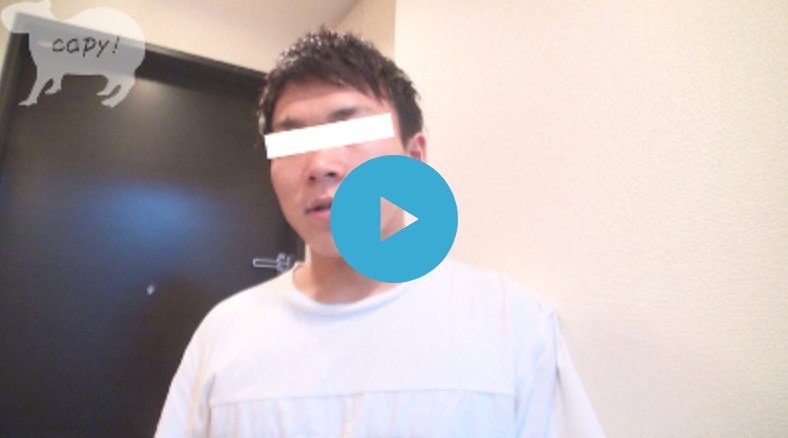 【ゲイ動画】けいすけが口に射精！暗闇生SEX目隠し拘束でデカチンをズボズボぶっ込みガン掘り!