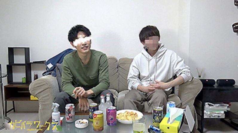 【ゲイ動画】彰也 飲酒夜這い成功!?酔った勢いアナルガン掘りタチSEXで超噴射!!