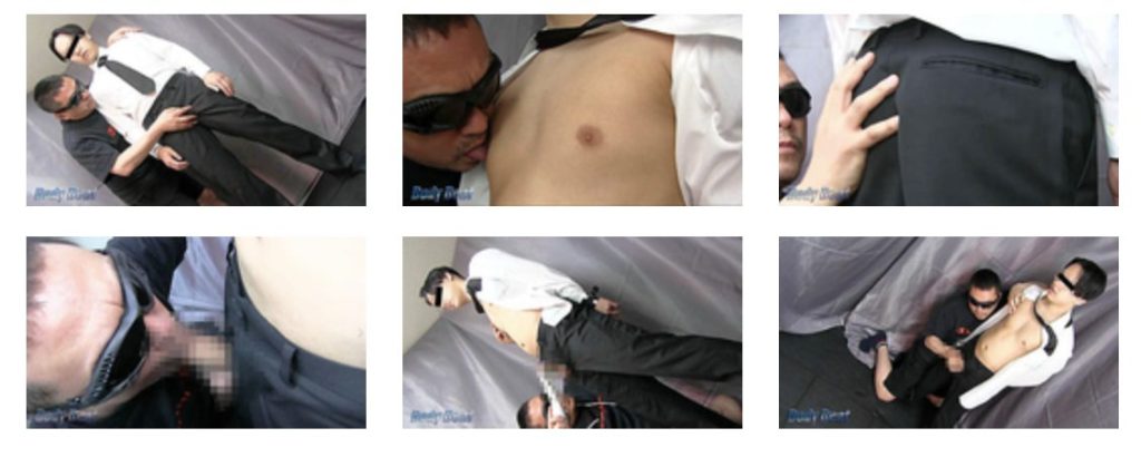 【ゲイ動画】仕事の休憩に一息ならぬ一抜き!?サクッと一発、大量ザーメンぶっ放すリーマン