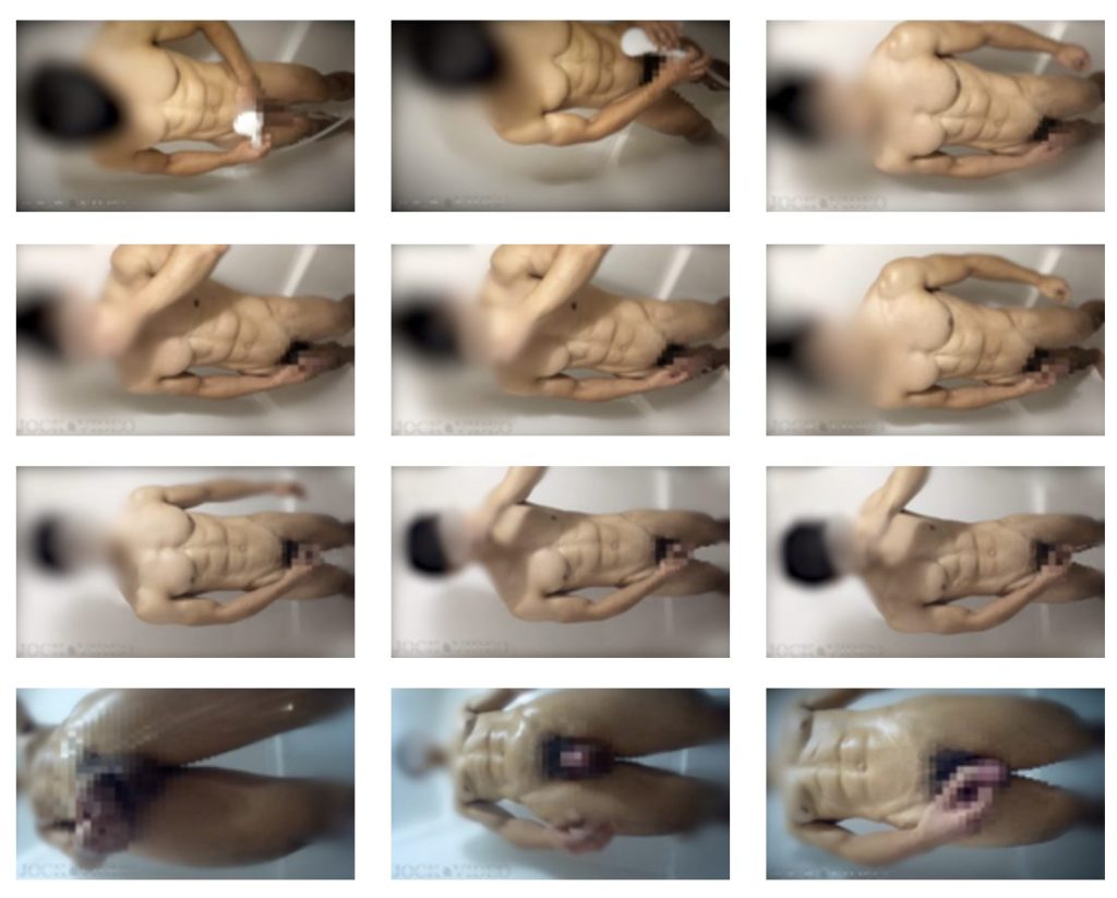 【ゲイ動画】選抜選手 part.108/極秘エース3にかけられる！腹筋バキバキアスリートの放尿シーンあり