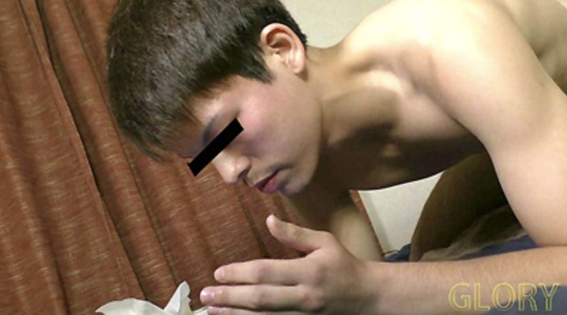 【ゲイ動画】性欲強め！19歳彼女持ち、高身長イケメン上反りデカマラをGET！