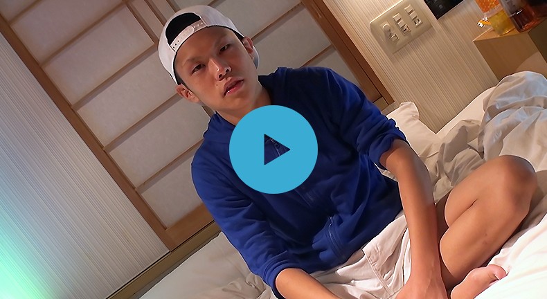 【ゲイ動画】潮噴きハルト！モロ感アナルと乳首の青年が潮を吹く！