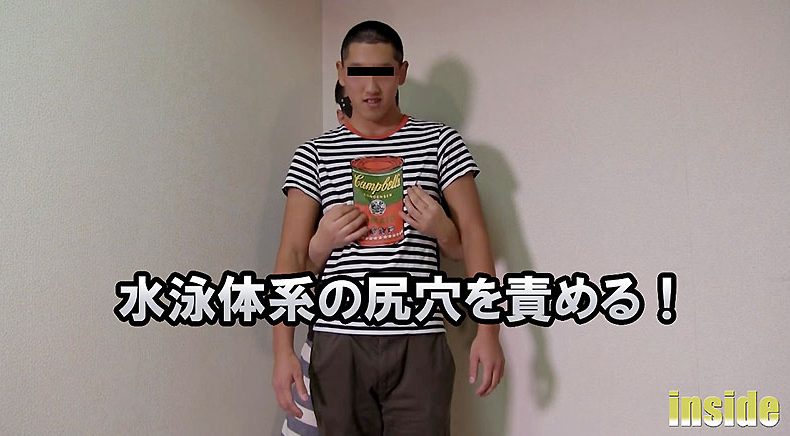 【ゲイ動画】水泳体型のモデルが初登場！挿入されたままチンコや乳首を責められる！