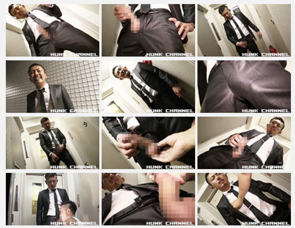 【ゲイ動画】Cum Cum part4！エレベーター前で公開オナニー！